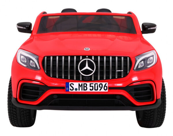 Licencirani auto na akumulator Mercedes GLC 63S - dvosjed - crveni - Image 3