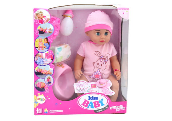 Baby Doll Peeing Bodysuit Hat Potty Bottle Accessories - Image 4