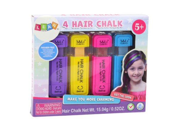 Hair Dyeing Chalk 4pcs Colored Chalk - Image 4