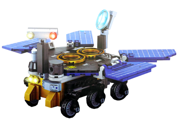 Space Construction Blocks 2in1 Space Vehicle Robot 367 elements - Image 2