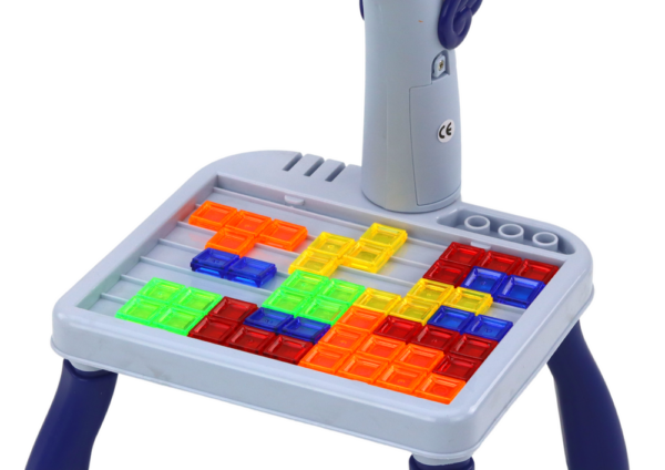 Mini Projector Tetris Table 2in1 Blue Unicorn - Image 3