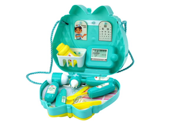 Turquoise Doctor's Set in a Purse on a Drawstring - Image 2