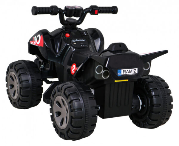 Quad na akumulator THE FASTEST - crni - Slika 5
