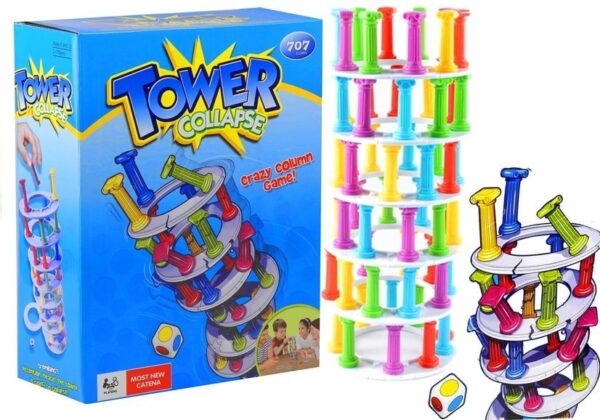 Exciting Leaning Tower with Columns Family Game - Image 5