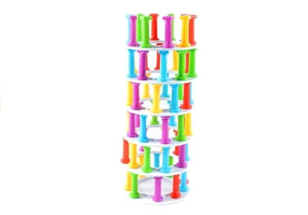 Exciting Leaning Tower with Columns Family Game - Image 2