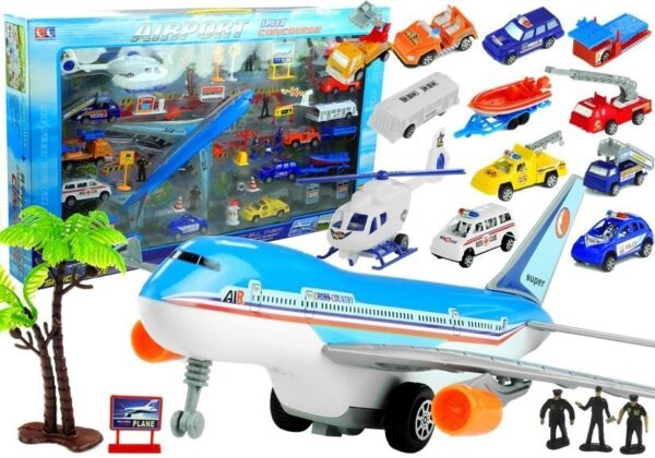 Big Airport Airplane Cars 41 Elements - Image 7