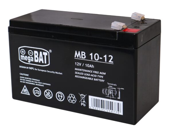 Vehicle parts battery 12V 10AH - Image 3