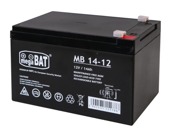 Vehicle parts battery 12V 14AH