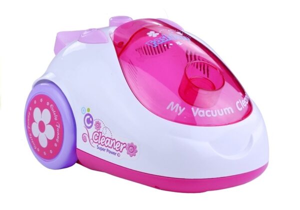 Pink Realistic Vacuum Cleaner 2 Nozzles - Image 2