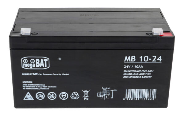 Vehicle parts battery 24V 10AH - Image 2