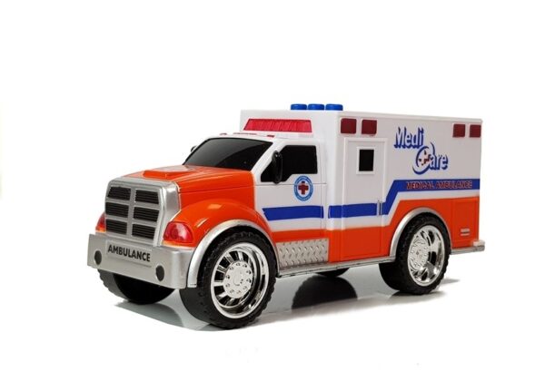 Cars Set Special Forces Police Ambulance Firefight - Image 2