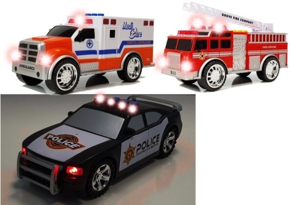 Cars Set Special Forces Police Ambulance Firefight - Image 5