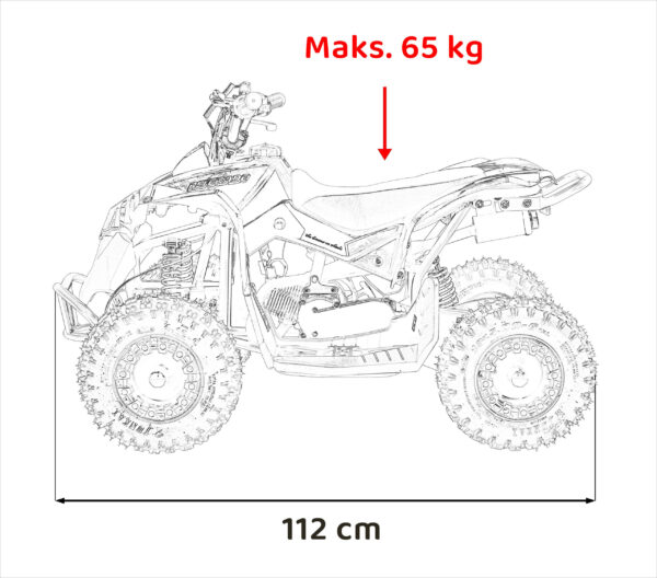 Quad na akumulator RENEGADE HighPer 49CC Combustiion - zeleni - Image 21