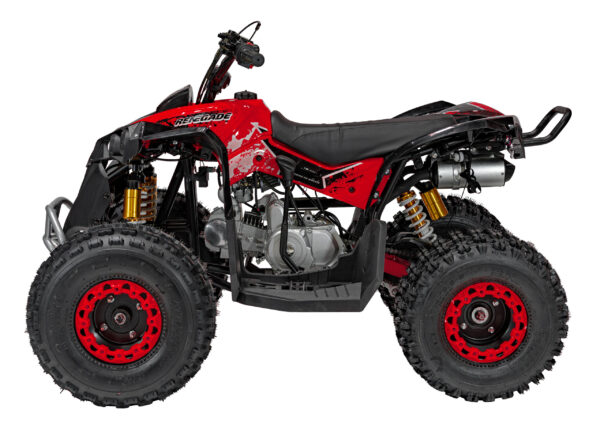 Quad na akumulator RENEGADE HighPer 125CC Combustion - crveni - Image 4