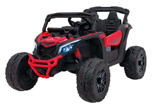 Buggy na akumulator ATV CAN-AM Maverick 4x4 - crveni - Image 3