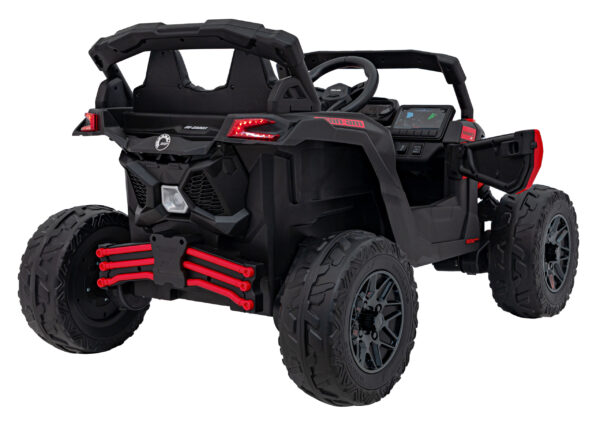 Buggy na akumulator ATV CAN-AM Maverick 4x4 - crveni - Image 7