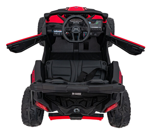 Buggy na akumulator ATV CAN-AM Maverick 4x4 - crveni - Image 8