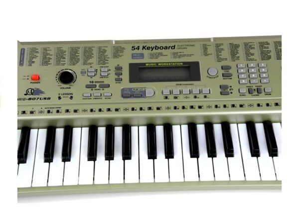 Dječji klavir sa mikrofonom MQ807 Keyboard + USB input - Image 5