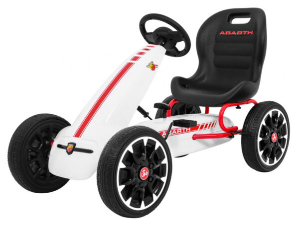 Go-kart ABARTH - bijeli