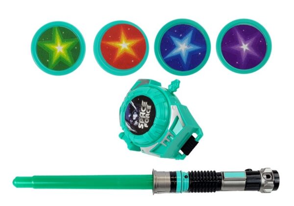 Set of Laser Gun Lightsaber Disk Thrower - Image 3