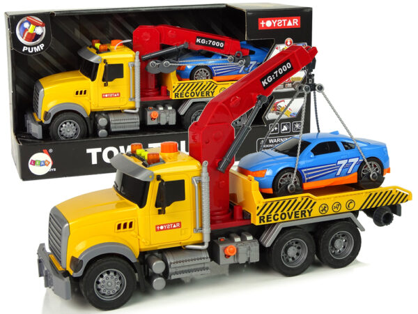 Car Transporter Roadside Assistance Crane Cranes Sounds Lights - Image 2