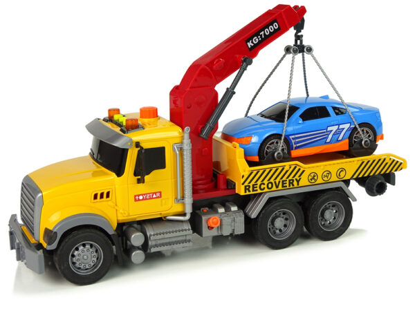 Car Transporter Roadside Assistance Crane Cranes Sounds Lights