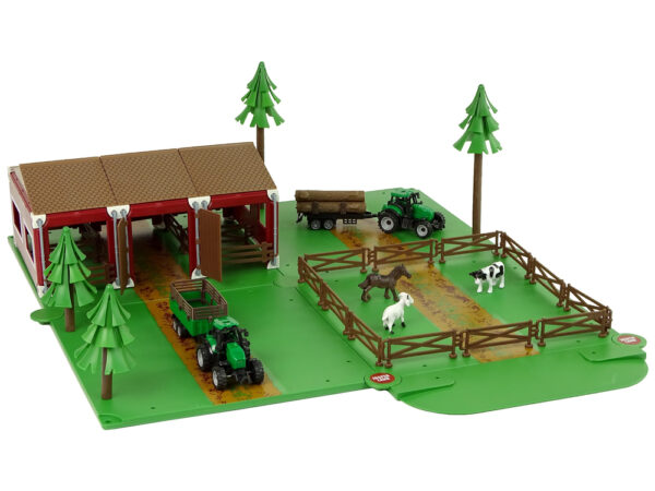 Farm Barn Animal Homestead Farm Two Tractors - Image 3