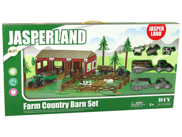 Farm Barn Animal Homestead Farm Two Tractors - Image 6