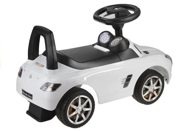 Licencirana guralica Mercedes-Benz SLS AMG - bijela - Image 3