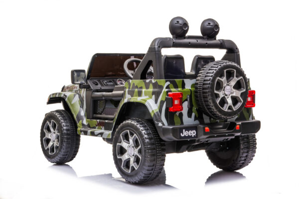 Licencirani auto na akumulator Jeep Wrangler Rubicon 4x4 - como - Image 4