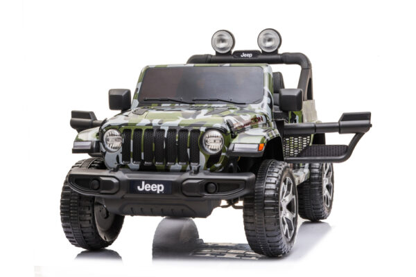 Licencirani auto na akumulator Jeep Wrangler Rubicon 4x4 - como - Image 6