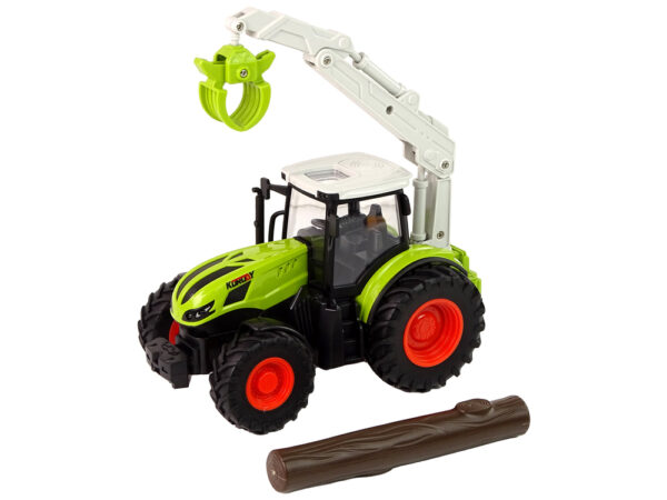 Traktor na daljinsko upravljanje Wood 1:24 R/C - zeleni - Image 2