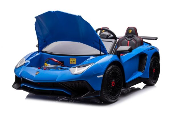 Licencirani auto na akumulator Lamborghini XXL A8803 24V - dvosjed - plavi - Image 3