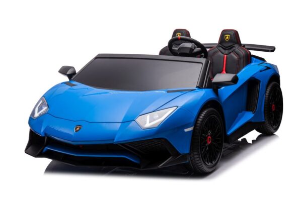 Licencirani auto na akumulator Lamborghini XXL A8803 24V - dvosjed - plavi - Image 2