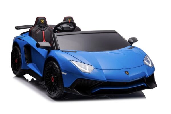 Licencirani auto na akumulator Lamborghini XXL A8803 24V - dvosjed - plavi