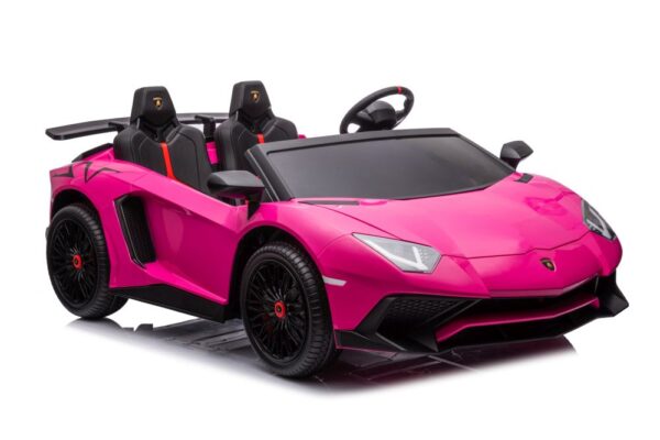 Licencirani auto na akumulator Lamborghini XXL A8803 24V - dvosjed - rozi