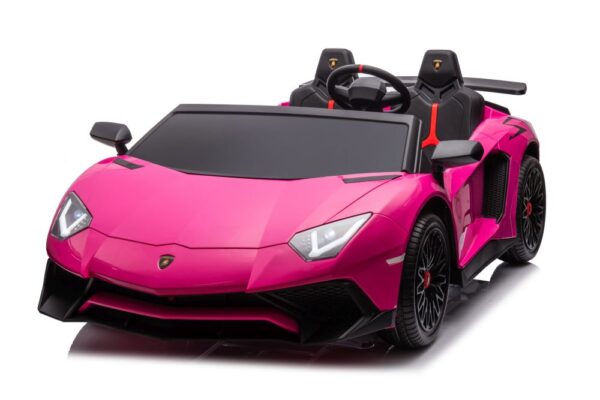 Licencirani auto na akumulator Lamborghini XXL A8803 24V - dvosjed - rozi - Image 2