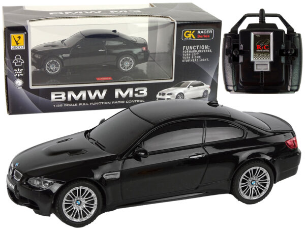 Auto na daljinsko upravljanje R/C BMW M3 - crni