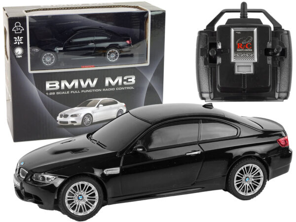 Auto na daljinsko upravljanje BMW M3 R/C plastic - crna