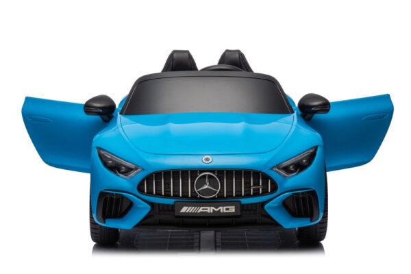 Licencirani auto na akumulator Mercedes AMG SL63  - plavi/lakirani - Image 3