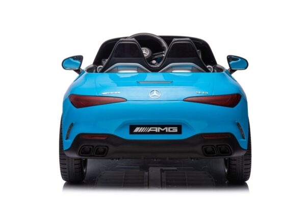 Licencirani auto na akumulator Mercedes AMG SL63  - plavi/lakirani - Image 4