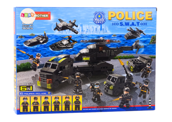 Set konstrukcijskih blokova Policija/vojska  - 343 kom - Image 3