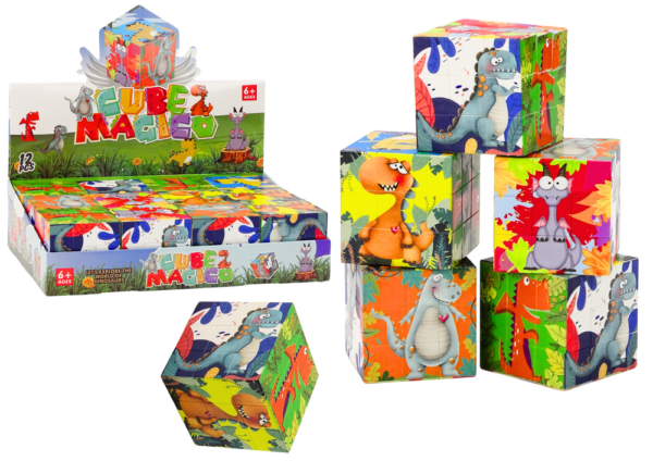 Edukativne puzzle Dinosaurs