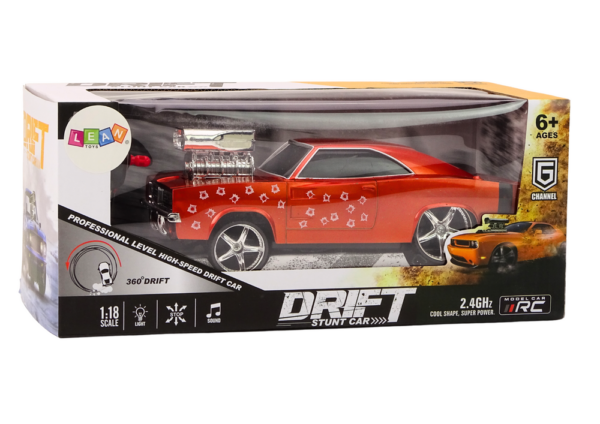 Auto na daljinsko upravljanje 1:18 Drift 360 - crveni - Image 5