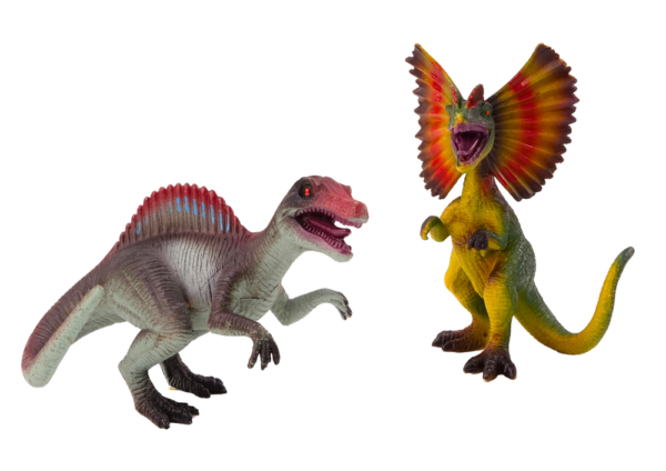 Figurice dinosaura Spinosaurus, Dilophosaurus - 2 kom - Image 2