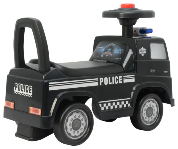 Mercedes Actros Police 3316A ride-on, Black - Image 3