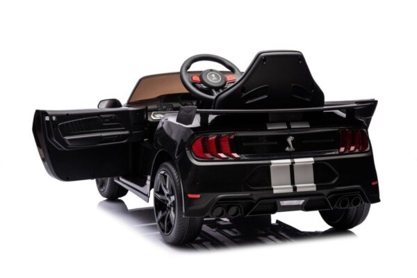 Licencirani auto na akumulator Ford Mustang GT500 Shelby - crni - Image 6