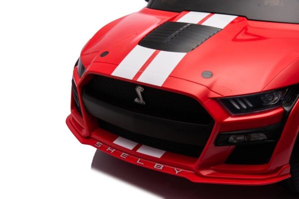 Licencirani auto na akumulator Ford Mustang GT500 Shelby - crveni - Image 10