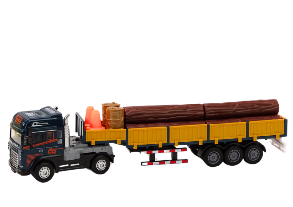 Kamion za transport trupaca s zvučnim efektima 1:24 TIR - Wood - Image 3