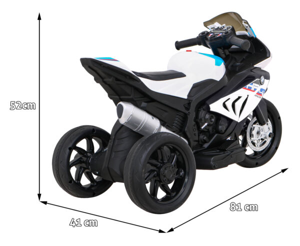 Licencirani motor na akumulator BMW HP4 - bijeli - Image 11